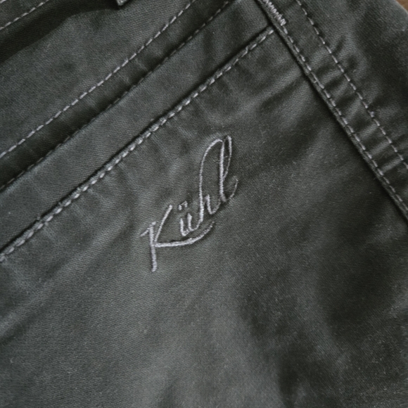Kuhl Work Hiking Pants Gray Green Size 8 - Picture 10 of 13
